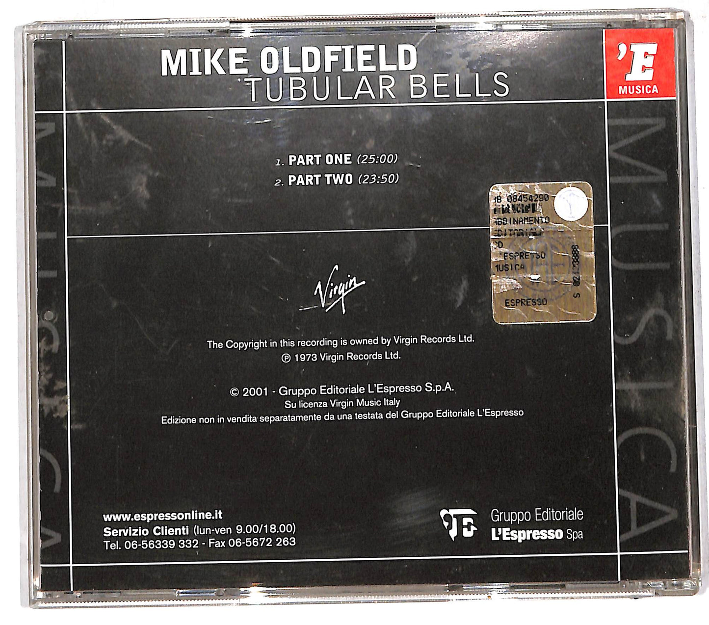 EBOND Mike Oldfield - Tubular Bells CD CD110930