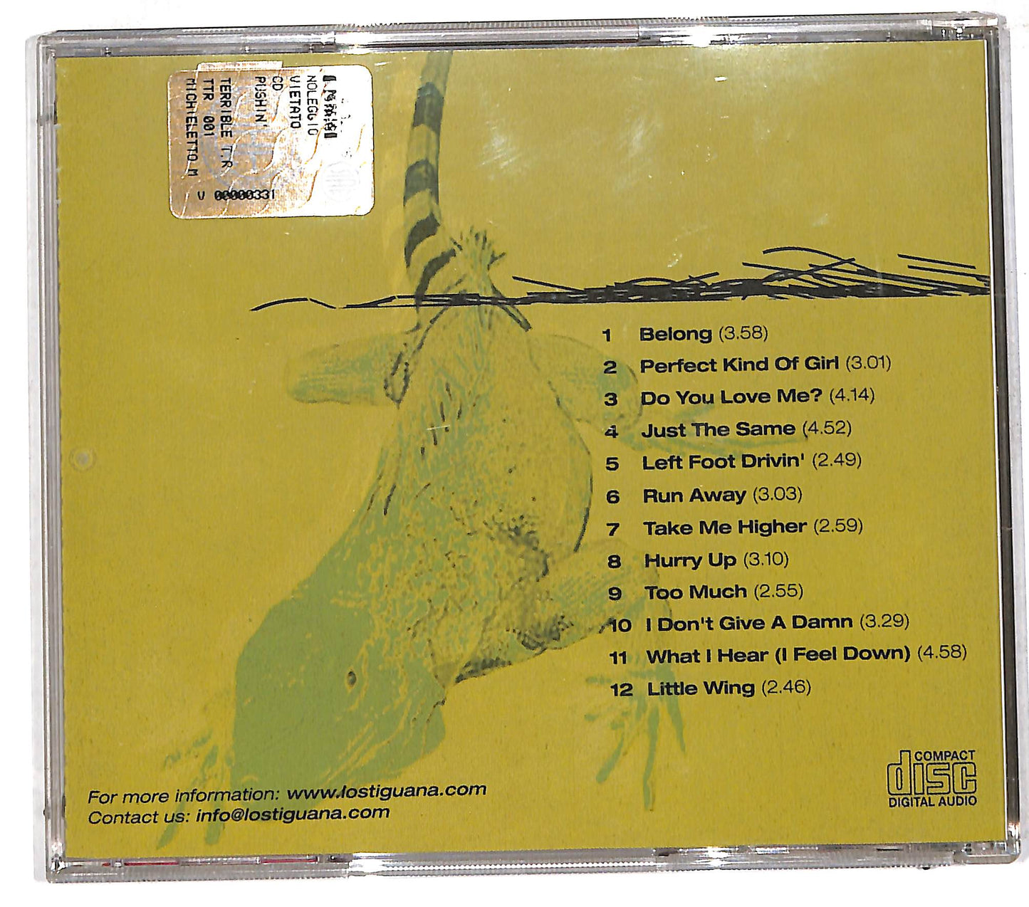 EBOND Lostiguana - Pushin' CD CD110931