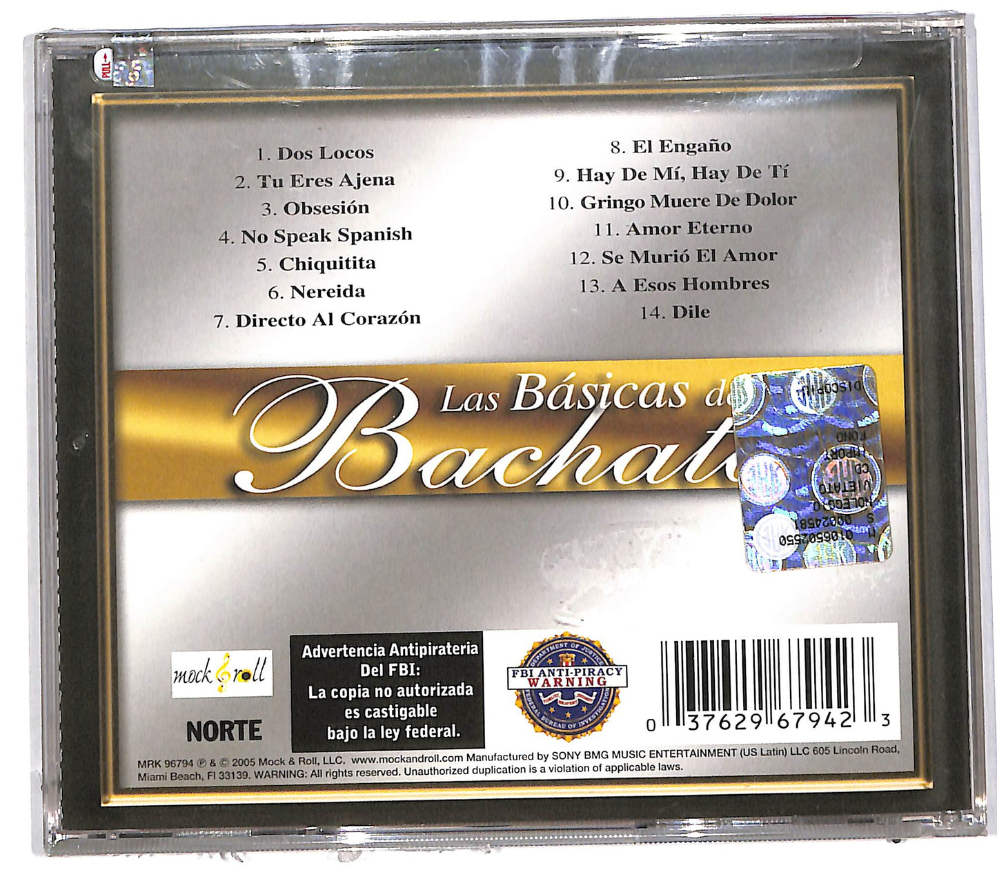 EBOND Las basicas de la bachata CD CD110939