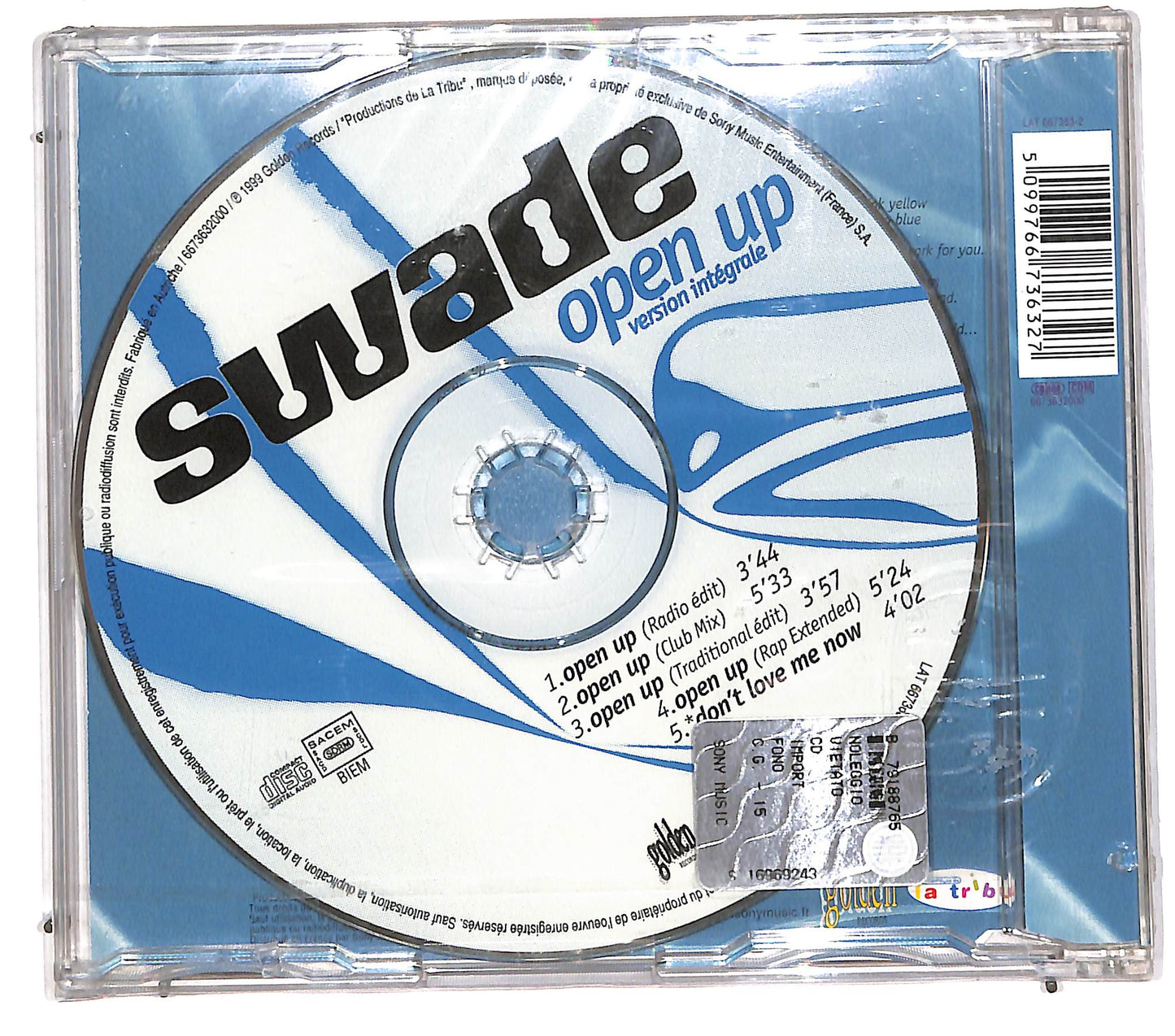 EBOND Swad - Open Up CD CD110956