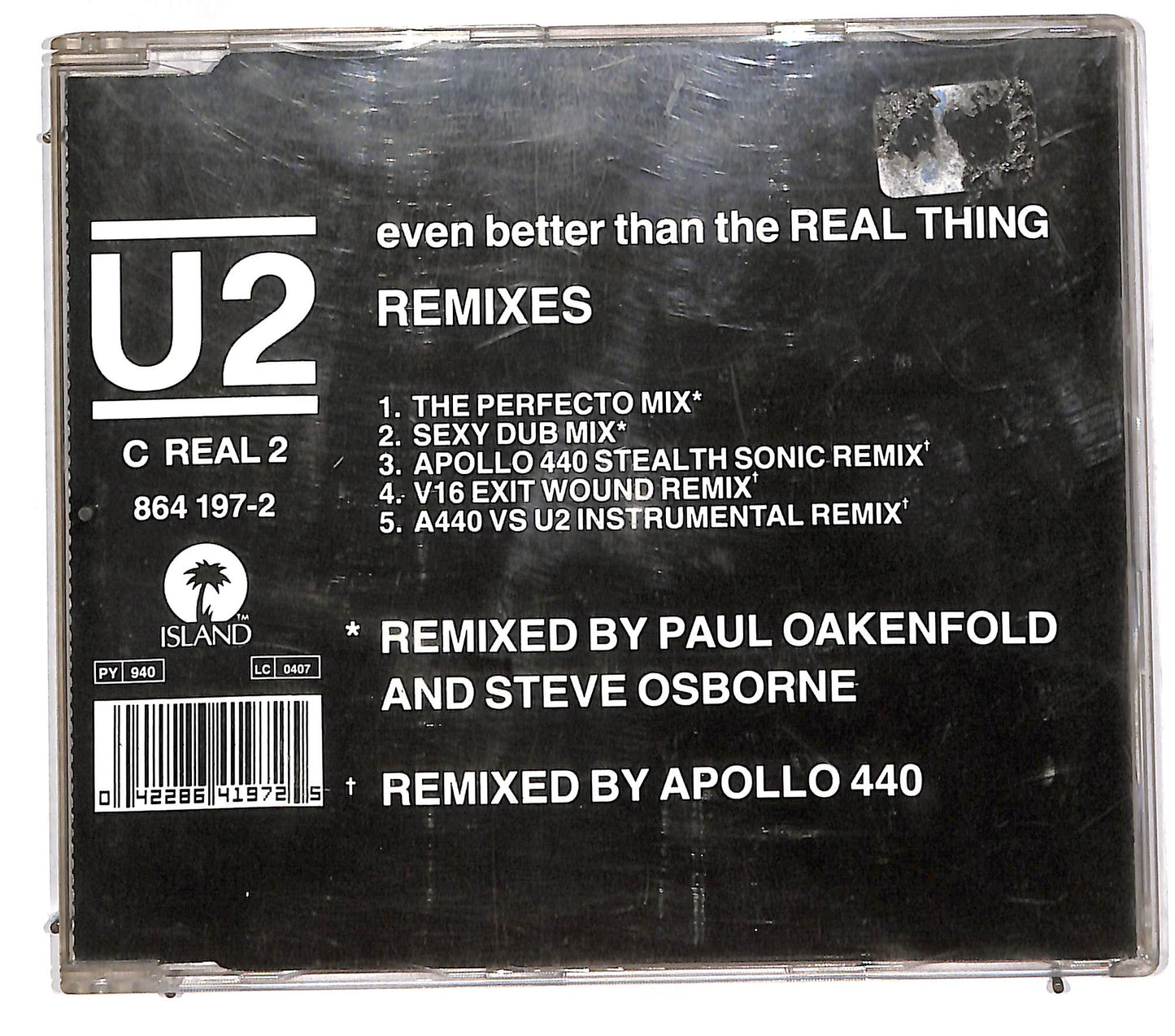 EBOND U2 - Even Better Than The Real Thing (Remixes) CD CD110977
