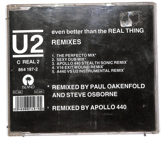 EBOND U2 - Even Better Than The Real Thing (Remixes) CD CD110977