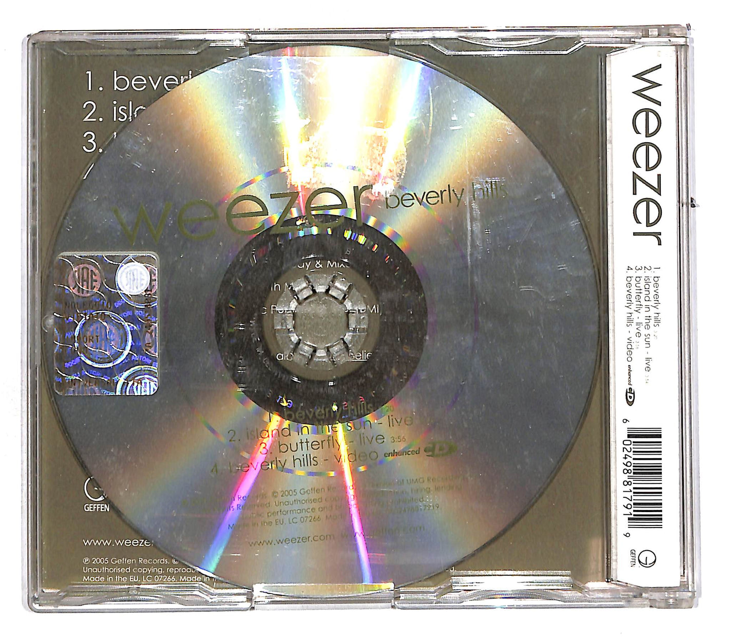 EBOND Weezer - Beverly Hills CD CD111002