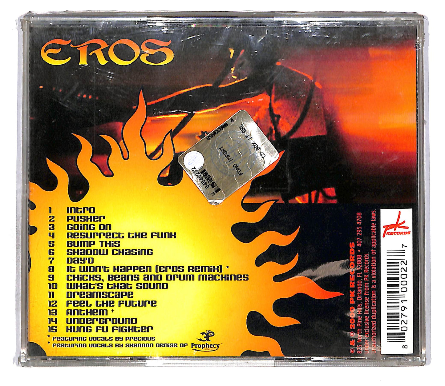 EBOND Eros - Eros CD CD111011
