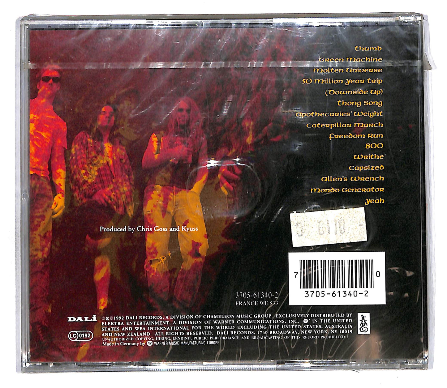 EBOND Kyuss - Blues For The Red Sun CD CD111019