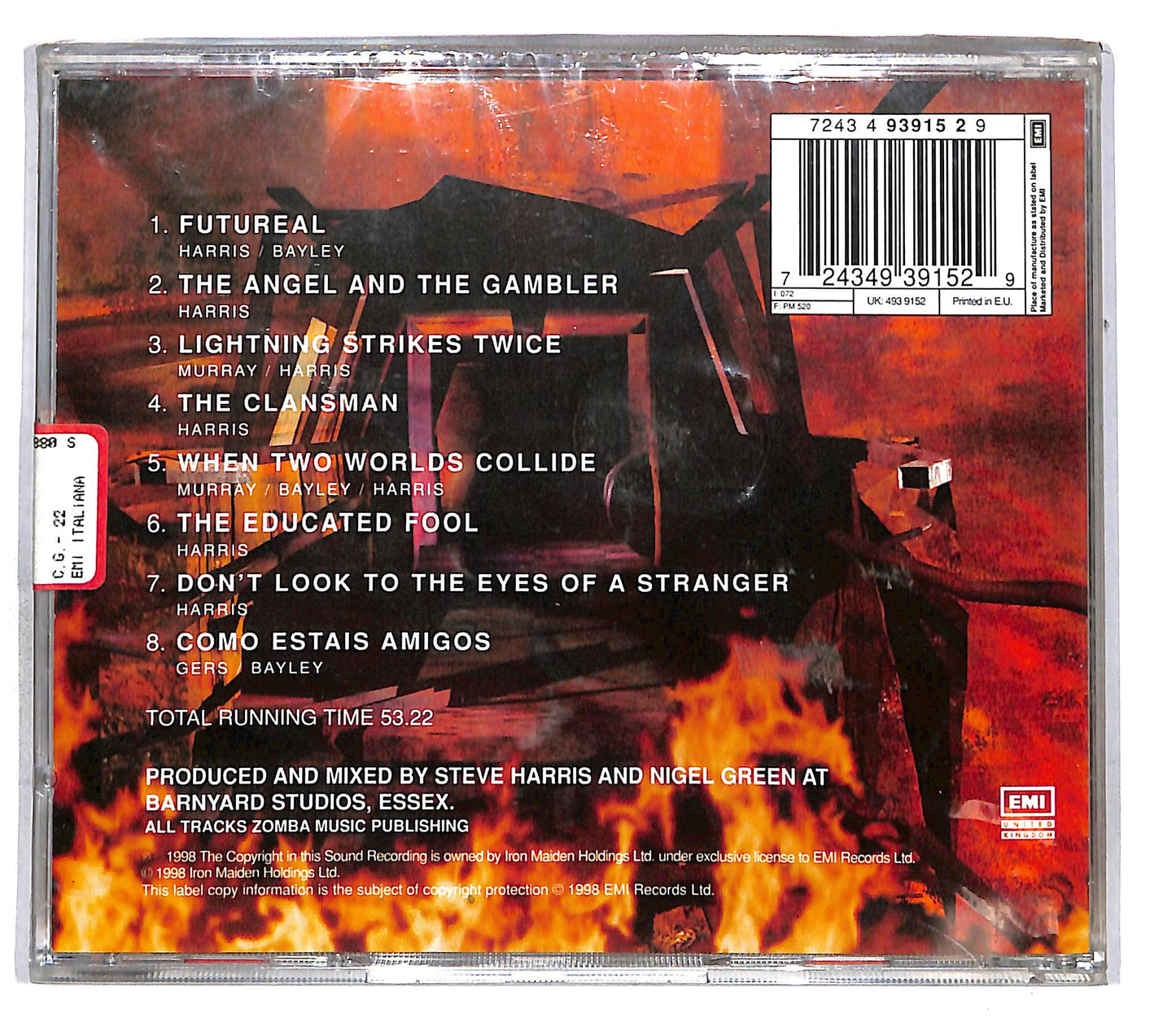 EBOND Iron Maiden - Virtual XI CD CD111024