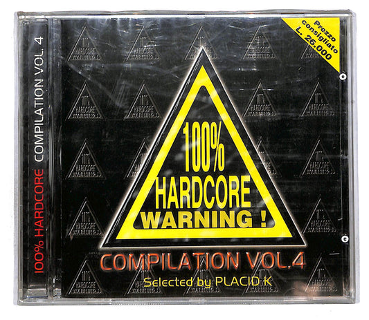 EBOND Placid K - 100% Hardcore Warning! Compilation Vol. 4 CD CD111049