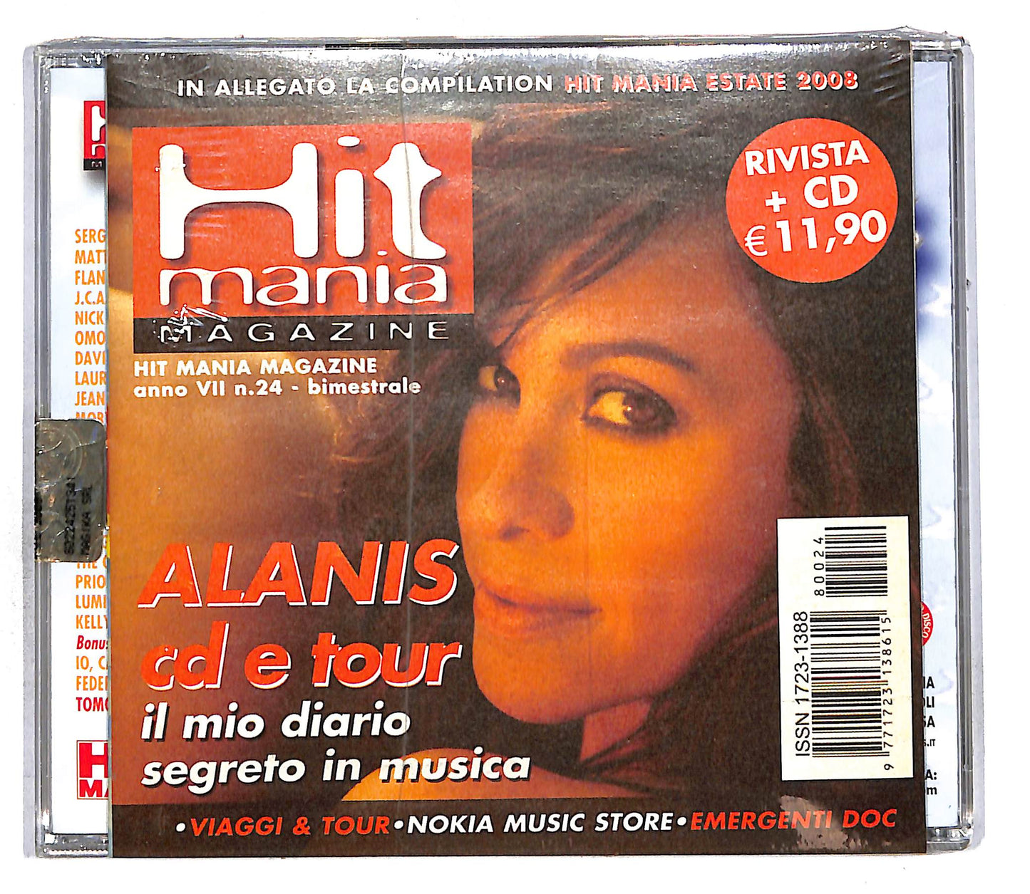 EBOND Various - Hit Mania Estate 2008 +RIVISTA CD CD111060