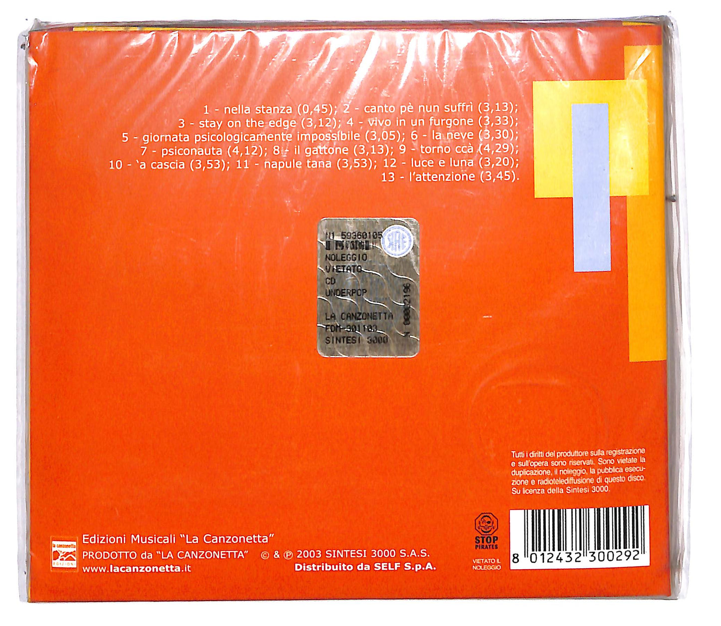 EBOND 24 Grana - Underpop CD CD111137