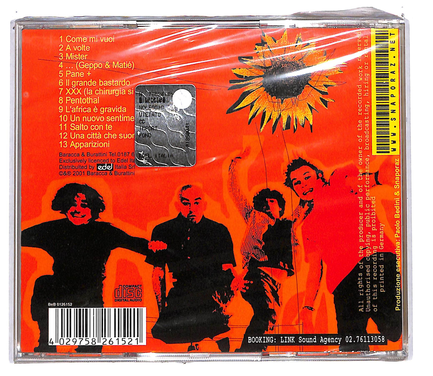 EBOND Snaporaz - Salto Con Te CD CD111141