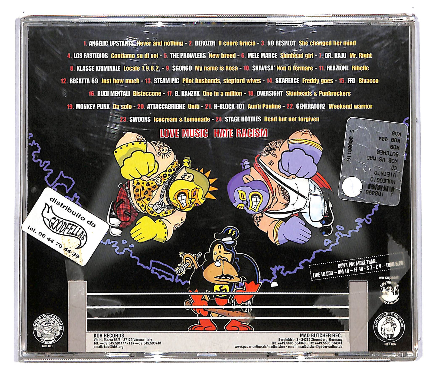 EBOND Various - KOB Vs Mad Butcher - 2nd Round CD CD111153