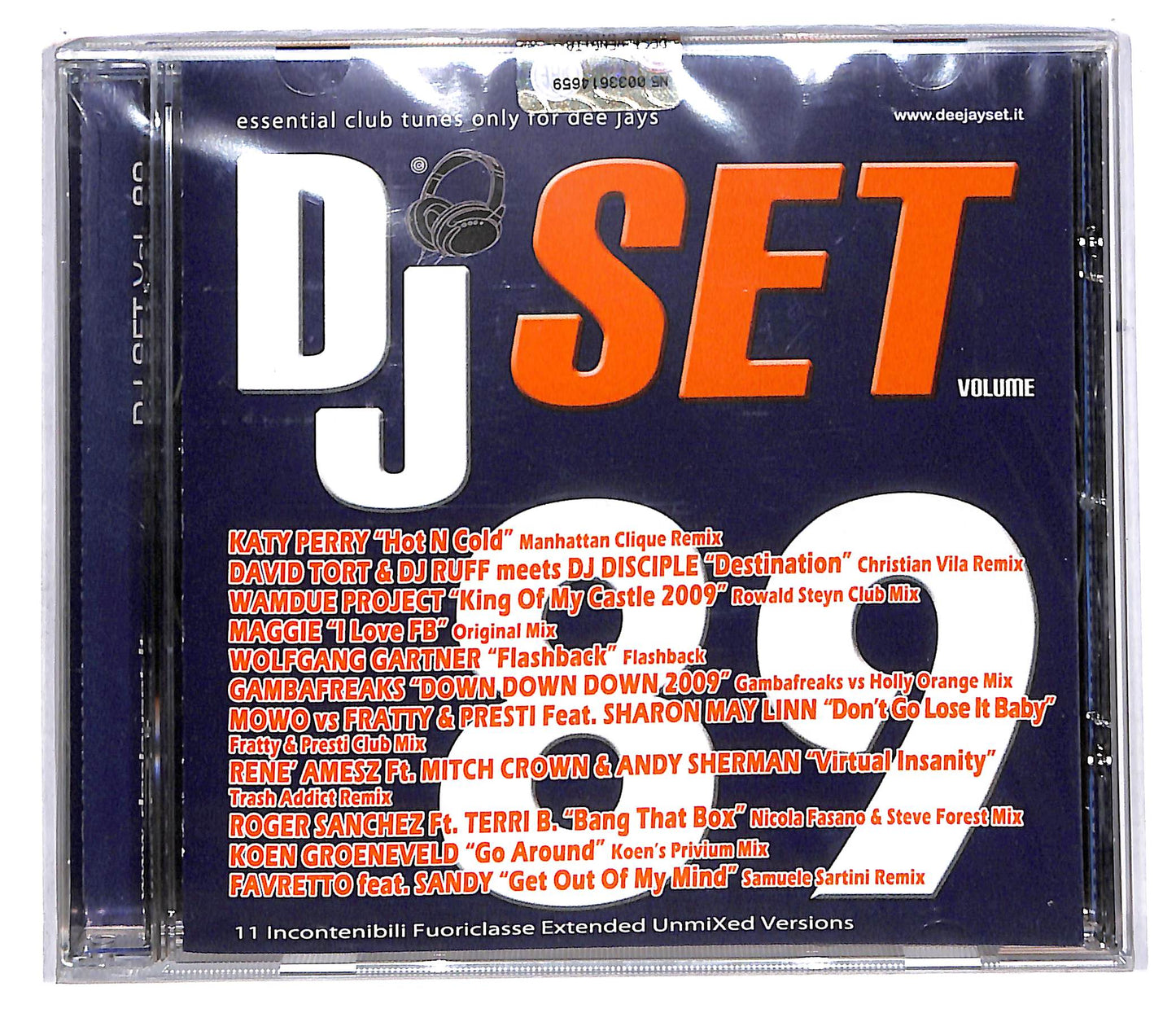 EBOND Various - DJ Set Volume 89 CD CD111163