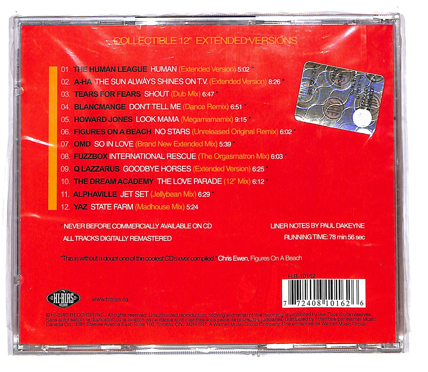 EBOND Various - Retro:Active2 (Rare & Remixed) CD CD111165