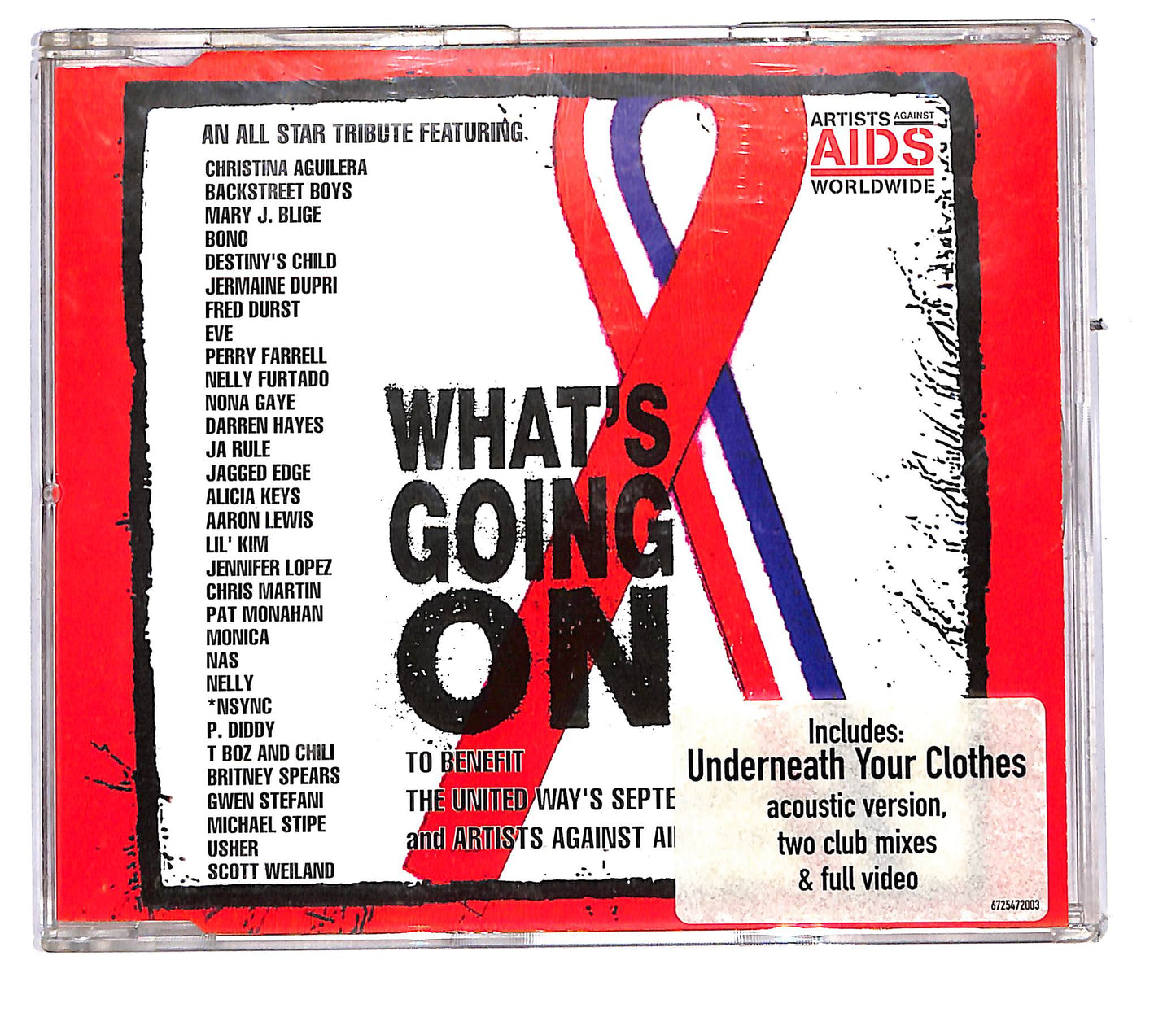 EBOND Artists Against AIDS Worldwide - What's Going On CD CD111205