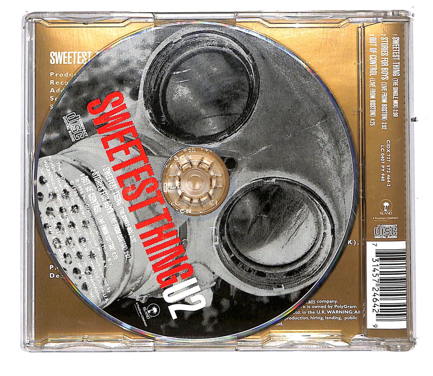 EBOND U2 - Sweetest Thing CD CD111211