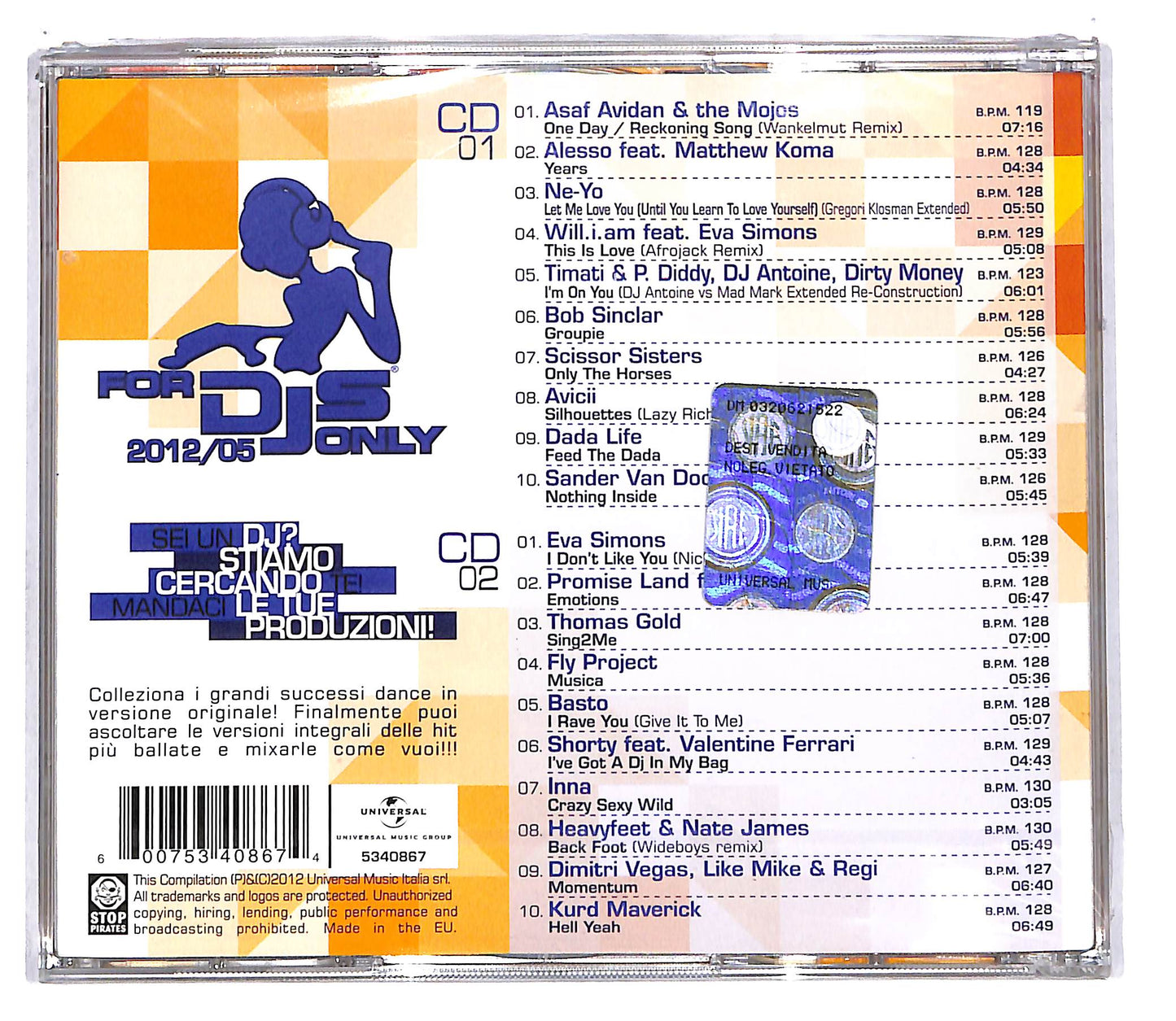 EBOND Various - For DJs Only 2012/05 Club Selection CD CD111226