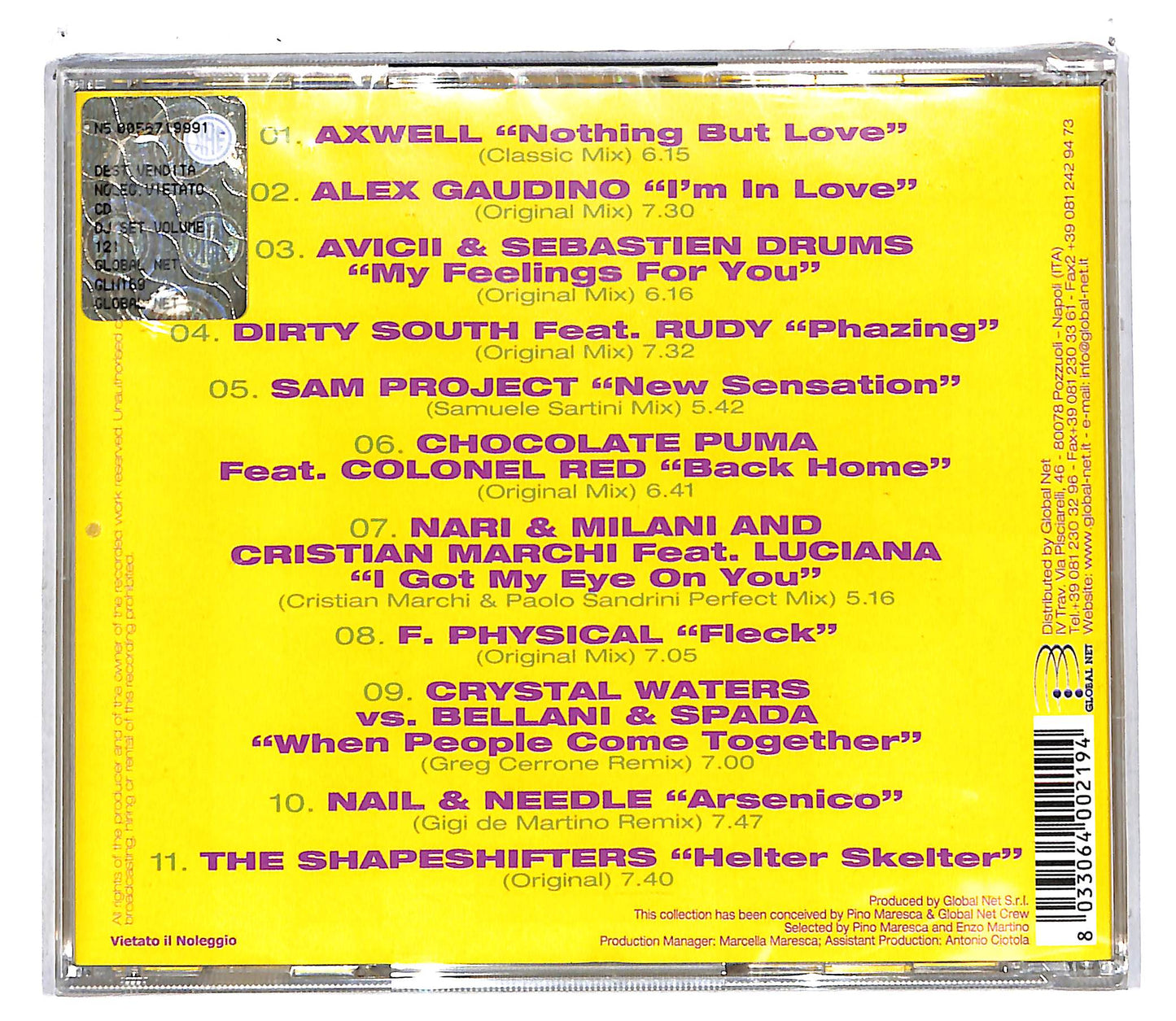 EBOND Various - DJ Set Volume 121 CD CD111242
