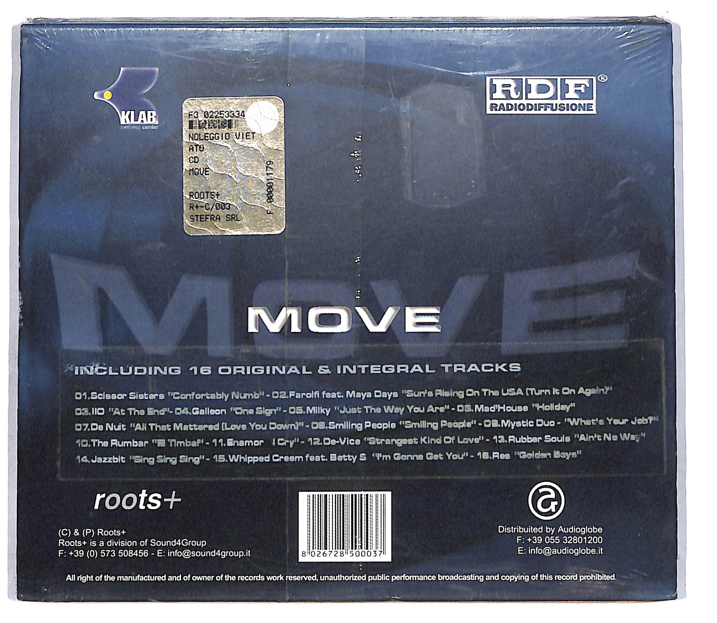 EBOND Various - RDF Move CD CD111309