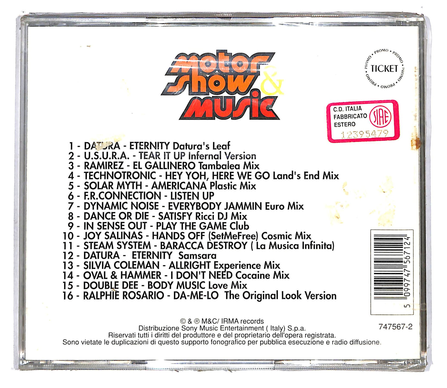 EBOND Various - Motor Show & Music CD CD111312