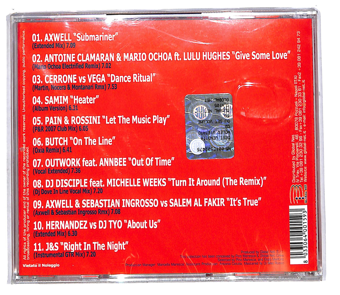 EBOND Various - DJ Set Volume 59 CD CD111319