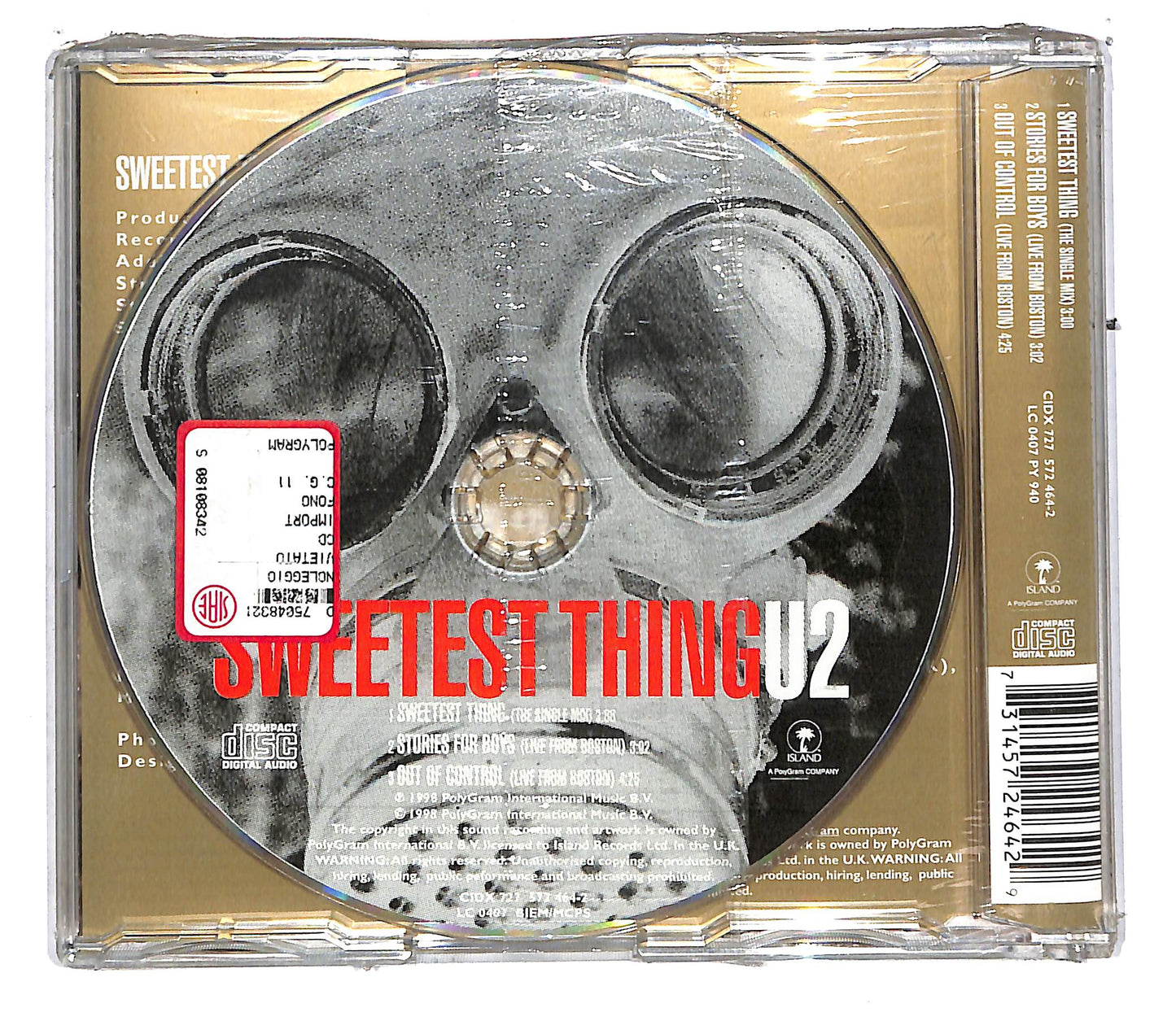 EBOND U2 - Sweetest Thing CD CD111323