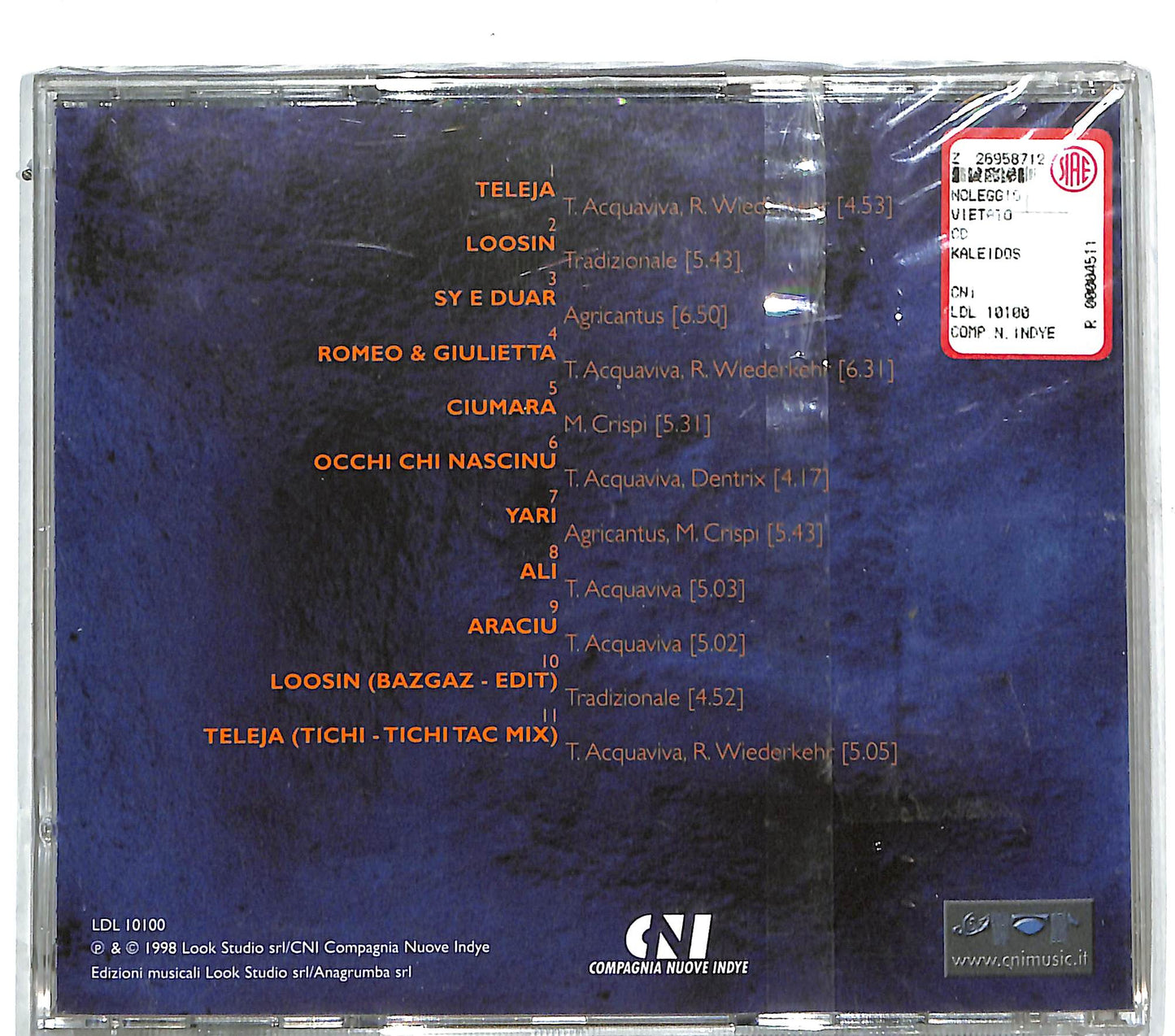 EBOND Agricantus - Kaleidos CD CD111434