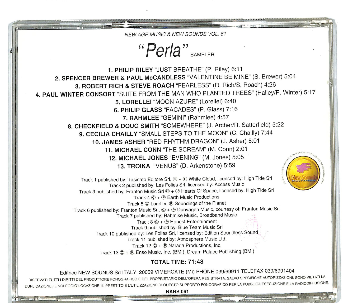 EBOND Various - Perla New Age CD CD111446
