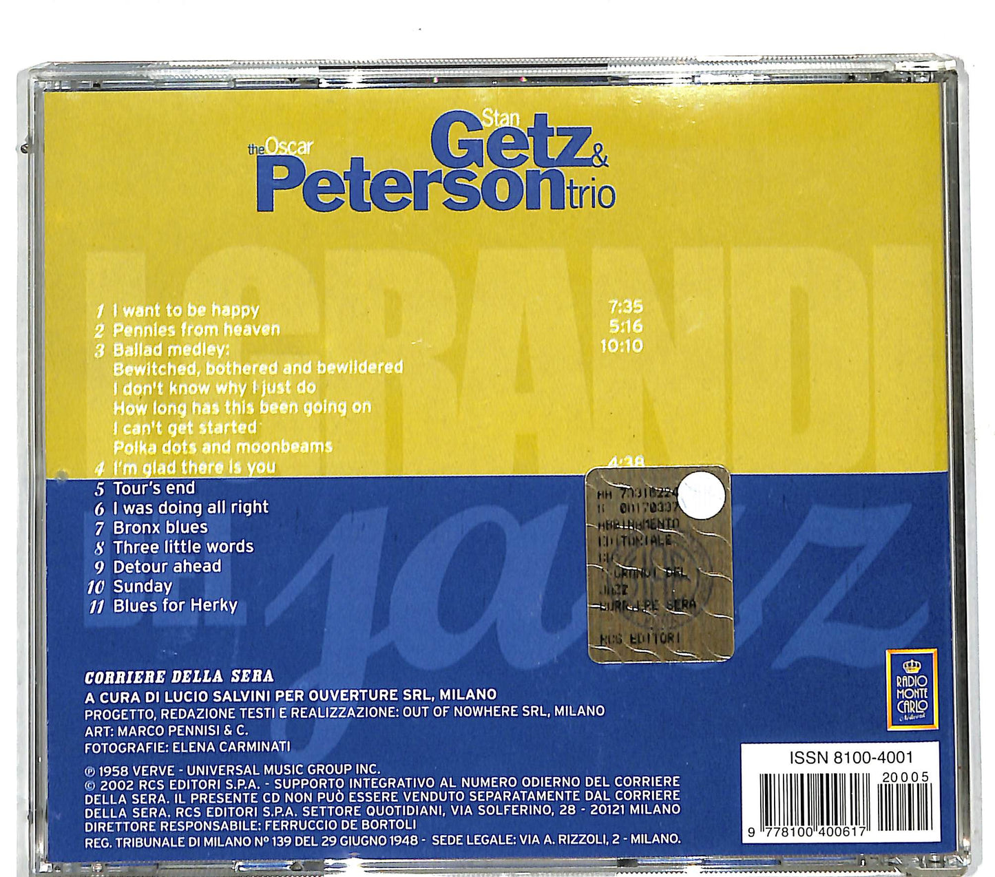 EBOND Stan Getz & The Oscar Peterson Trio CD CD111457