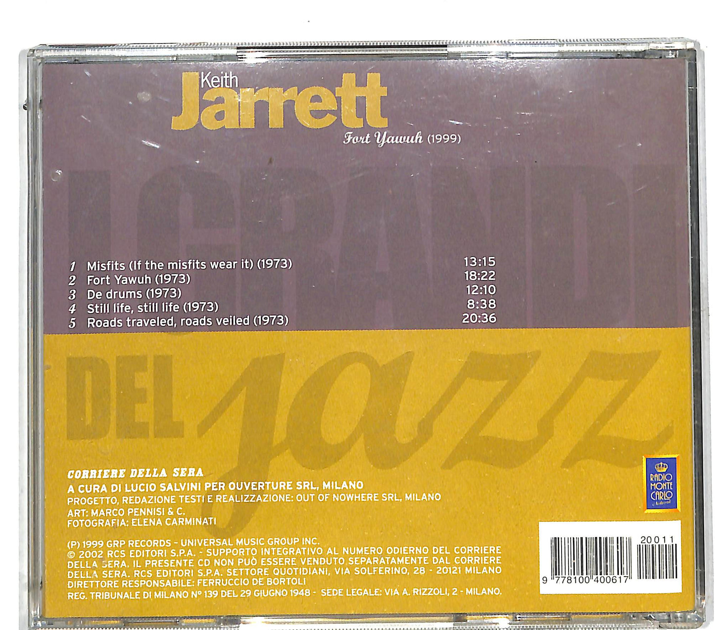 EBOND Keith Jarrett - Fort Yawuh CD CD111458