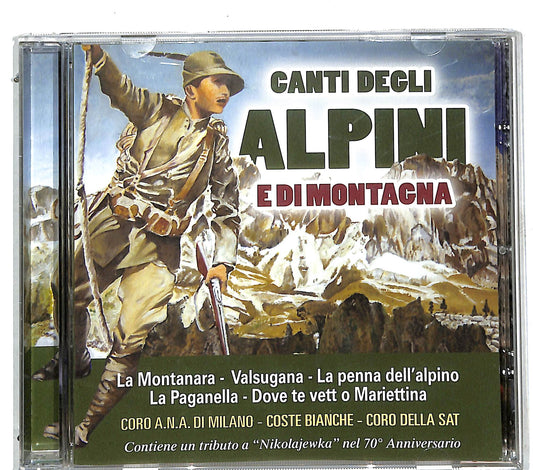 EBOND Various - canti degli alpini e di montagna CD CD111525