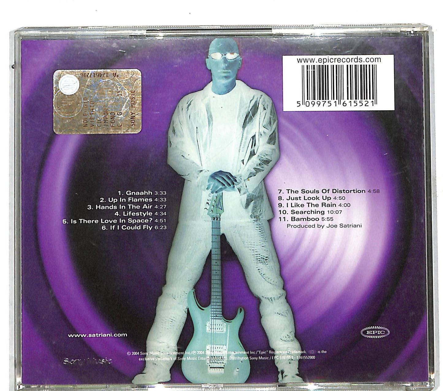 EBOND Joe Satriani - Is There Love In Space? CD CD111528