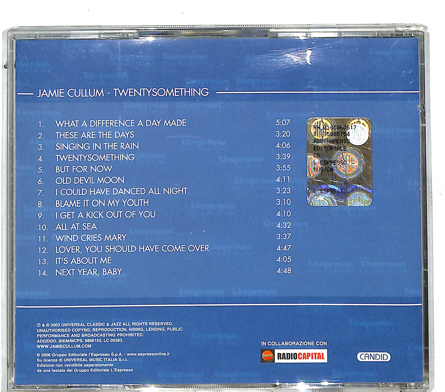 EBOND Jamie Cullum - Twentysomething CD CD111529