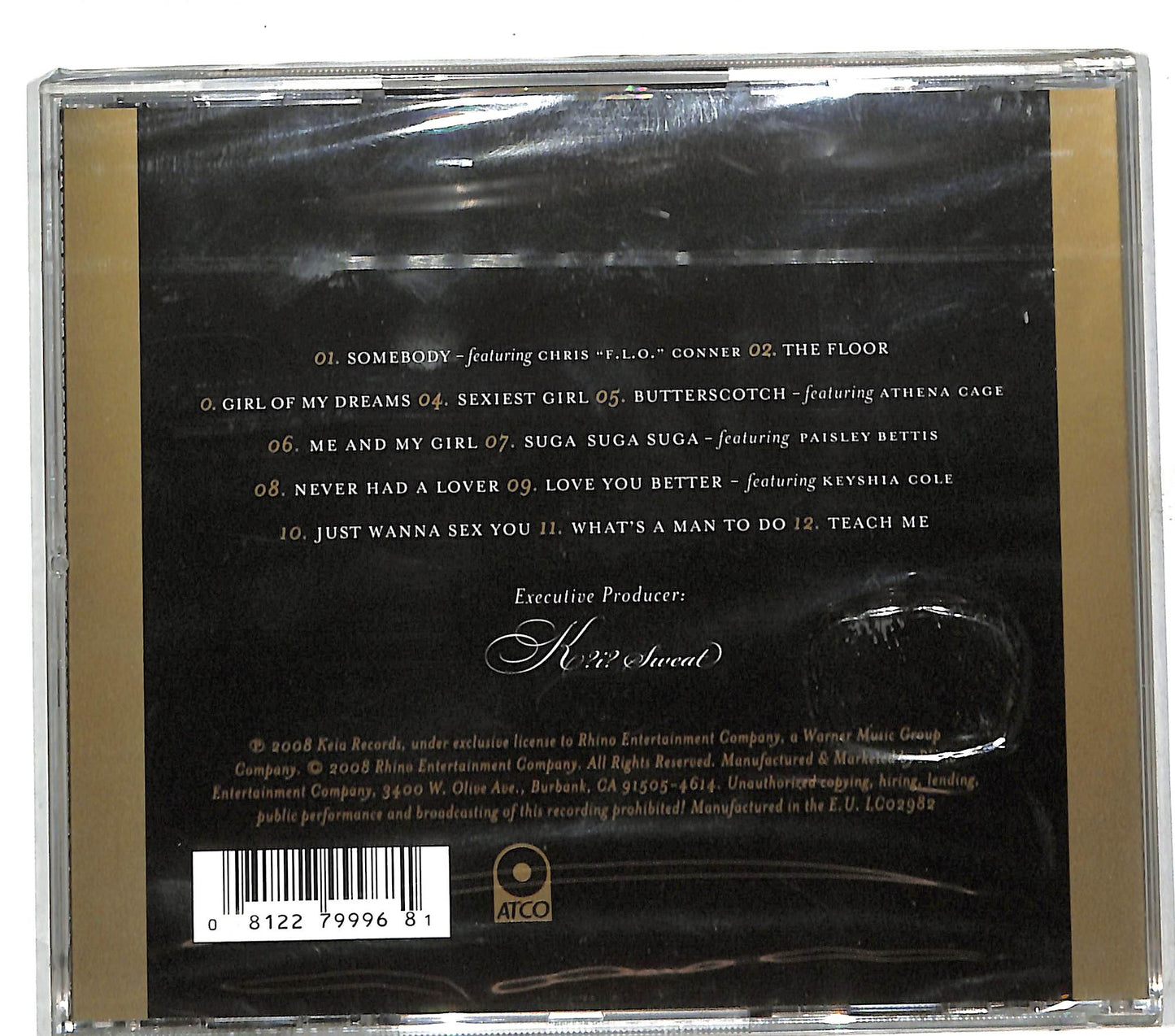 EBOND Keith Sweat - Just Me CD CD111554