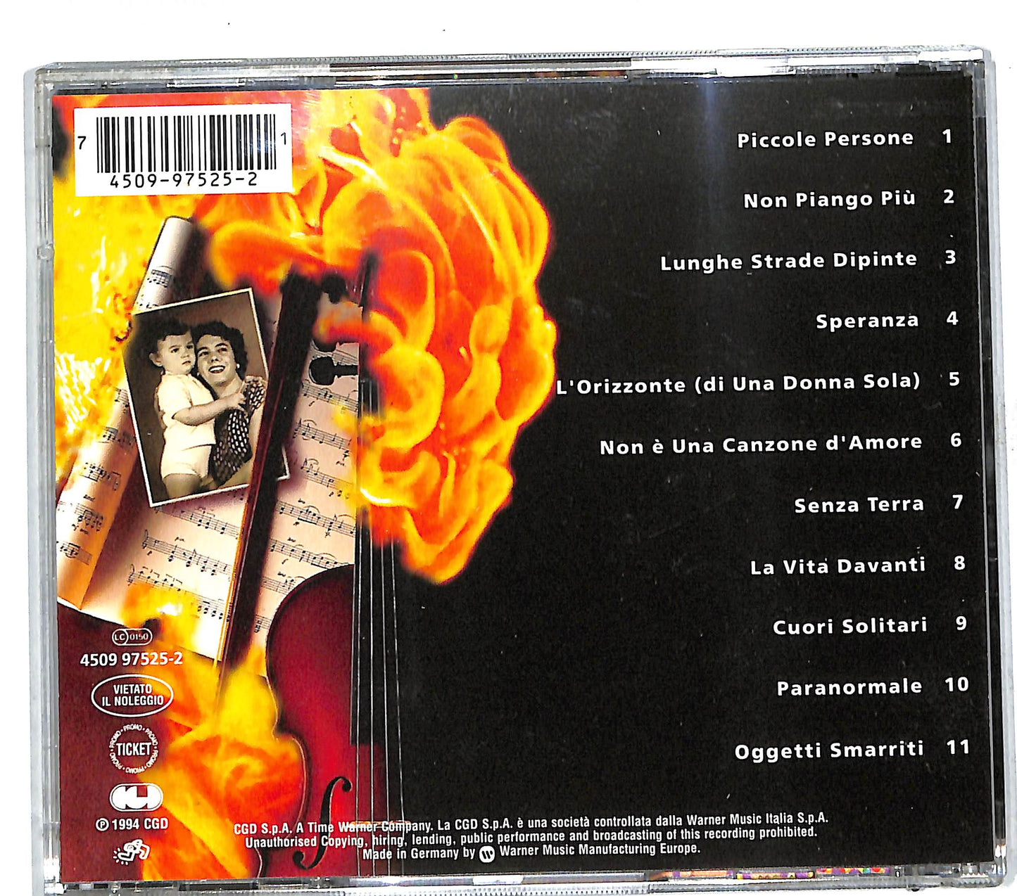 EBOND Enrico Ruggeri - Oggetti Smarriti CD CD111647