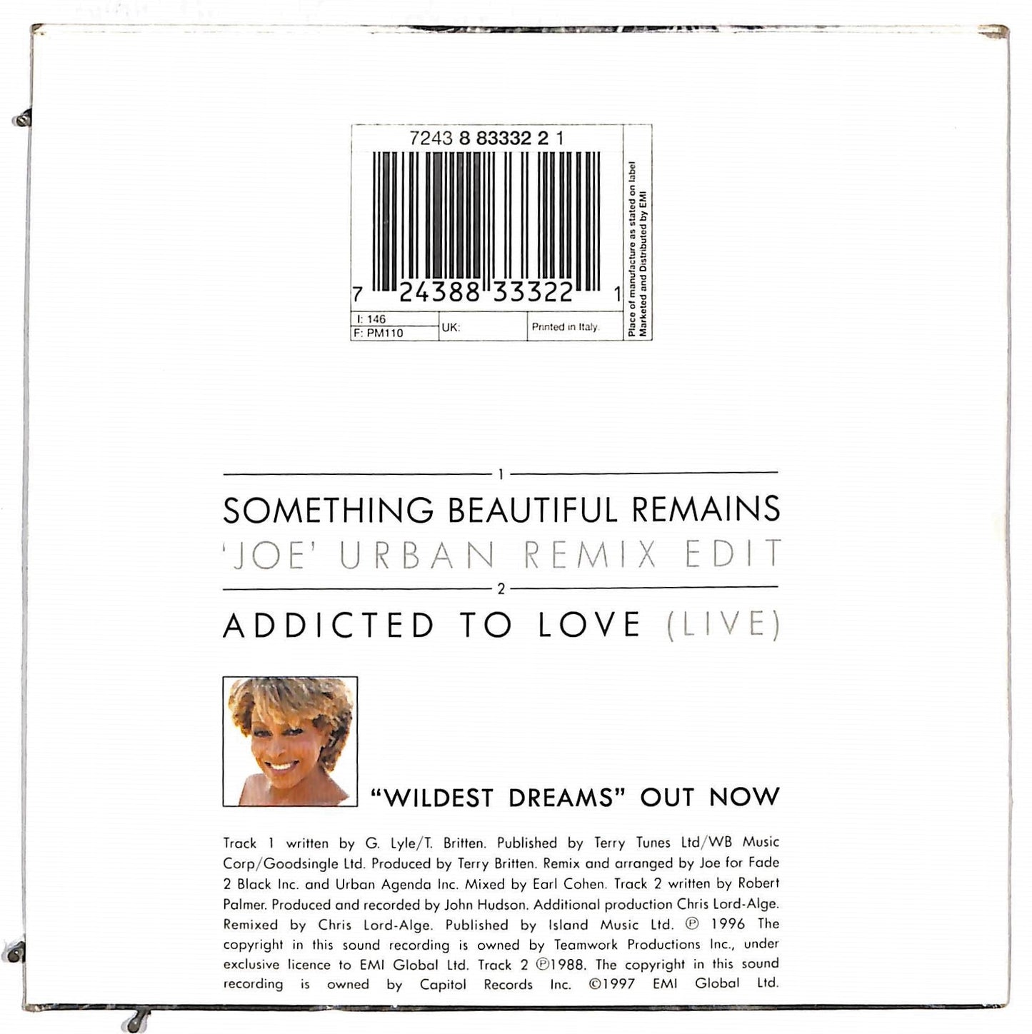 EBOND Tina Turner - Something Beautiful Remains CD CD111702