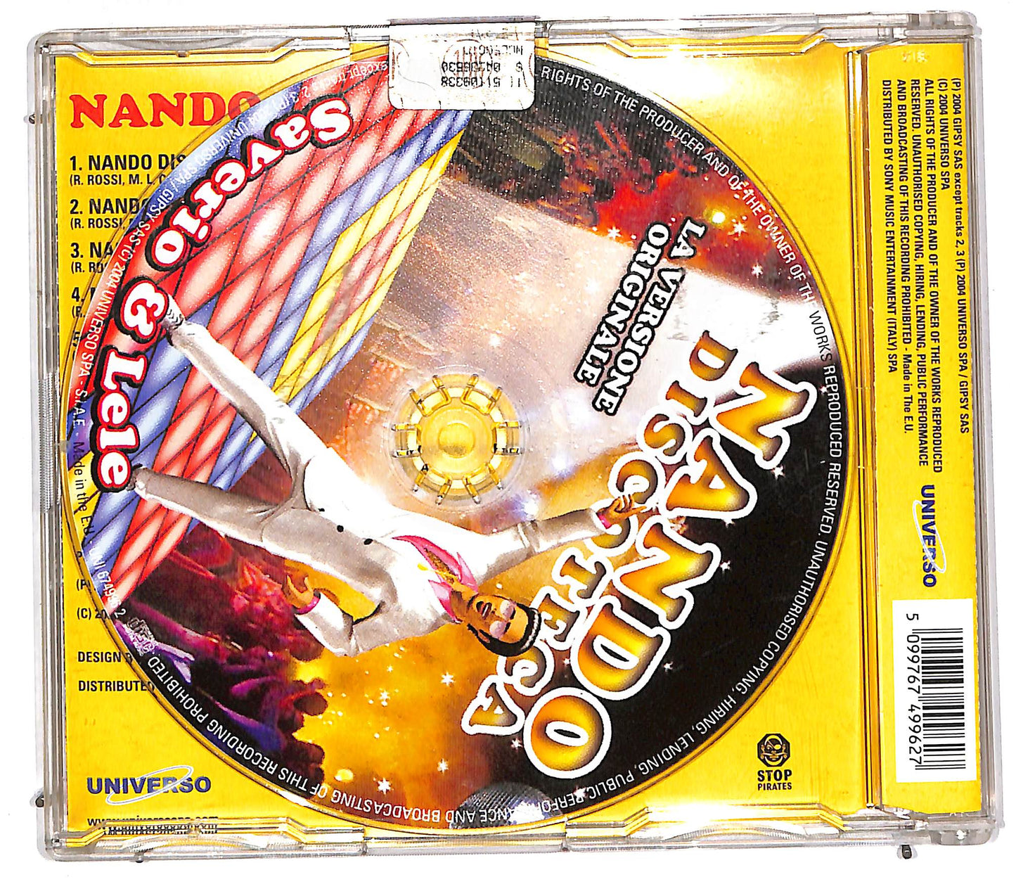 EBOND Saverio & Lele - Nando Discoteca CD CD111708