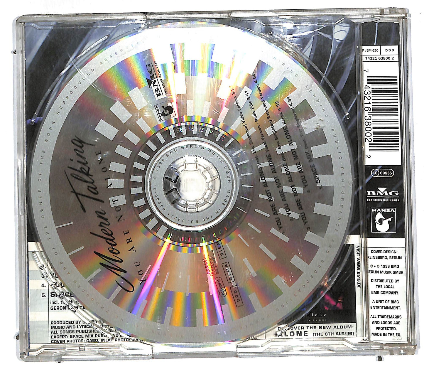 EBOND Modern Talking - You Are Not Alone CD CD111735