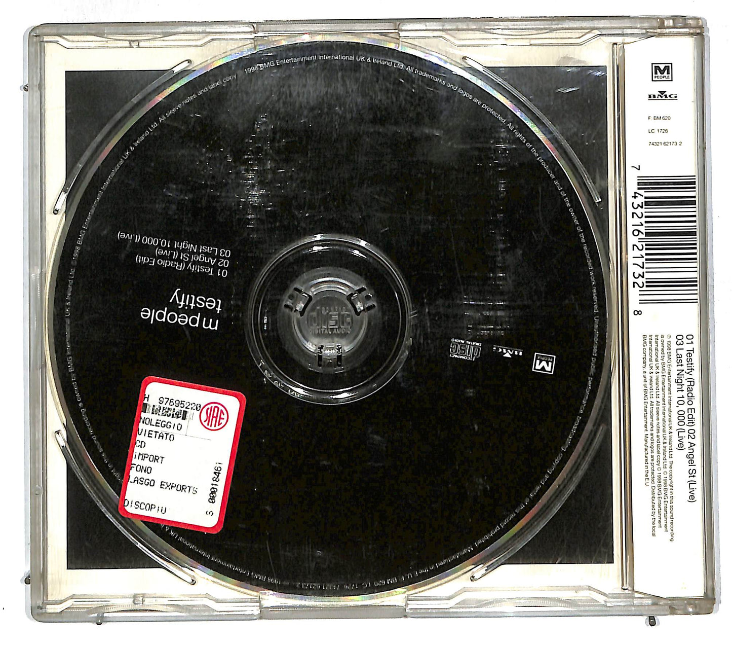 EBOND M People - Testify CD CD111762