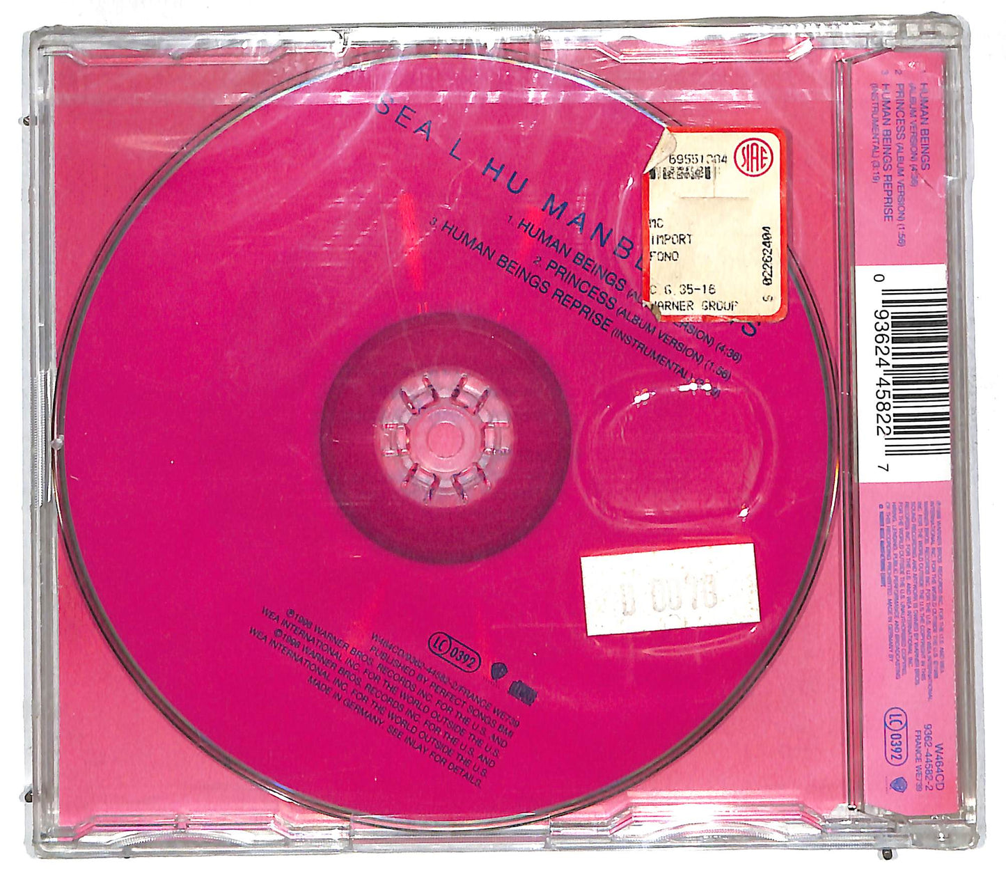 EBOND Seal - Human Beings CD CD111763