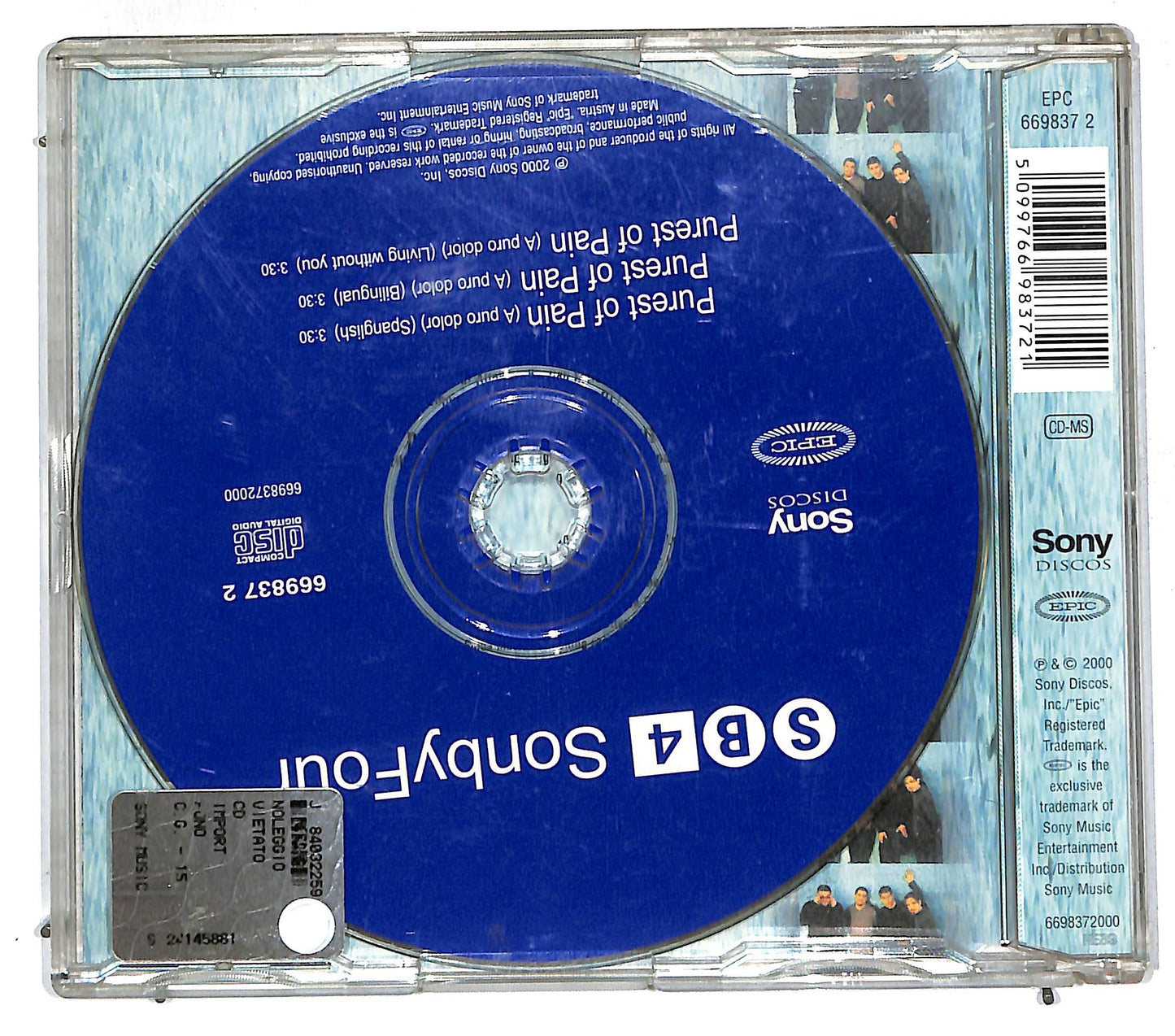 EBOND SonbyFour - Purest Of Pain CD CD111765