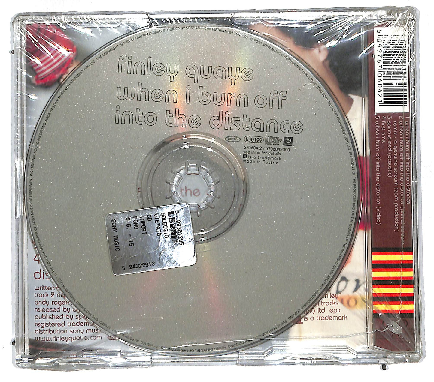EBOND Finley Quaye - When I Burn Off Into The Distance CD CD111767