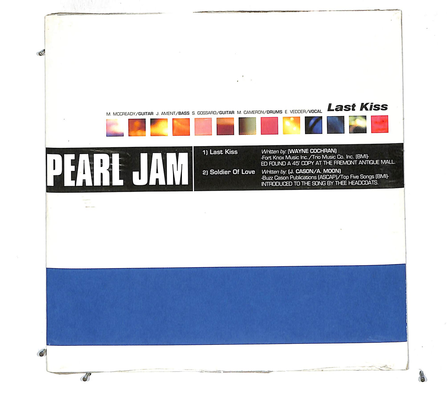 EBOND Pearl Jam - Last Kiss CD CD111805