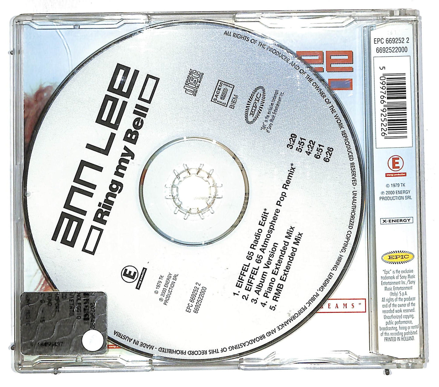 EBOND Ann Lee - Ring My Bell CD CD111823