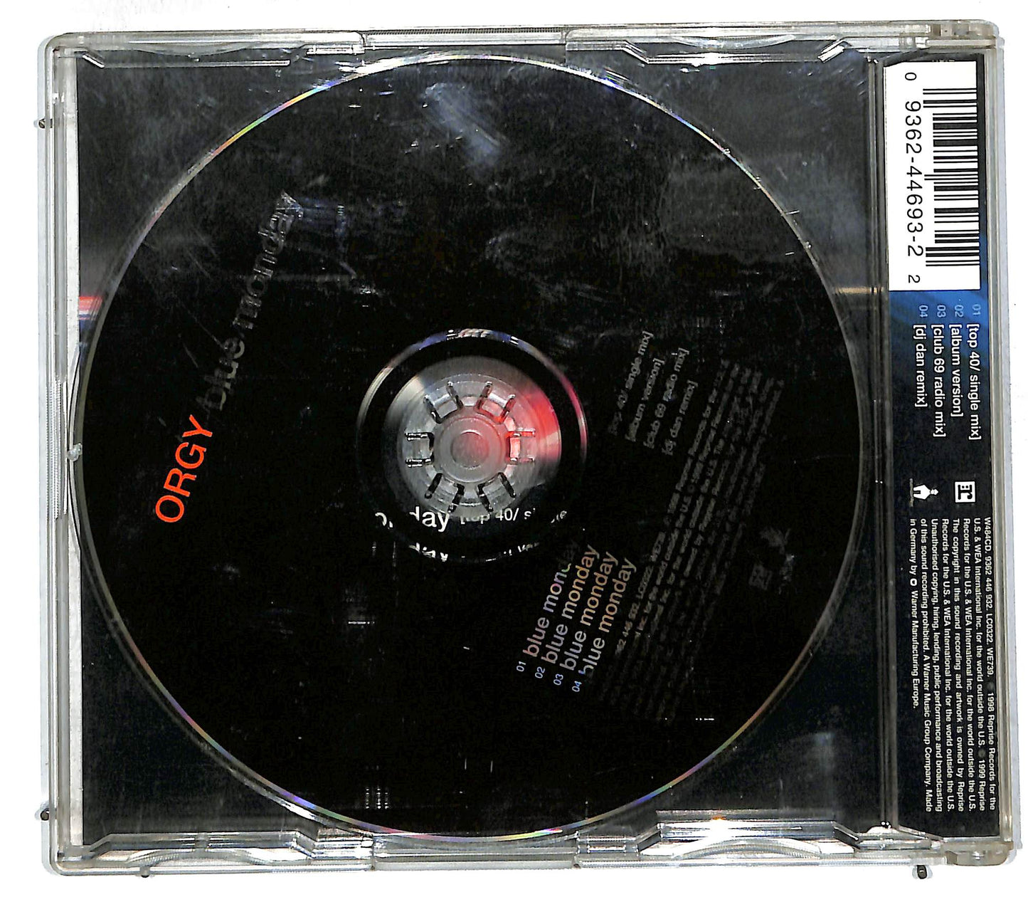 EBOND Orgy - Blue Monday CD CD111848