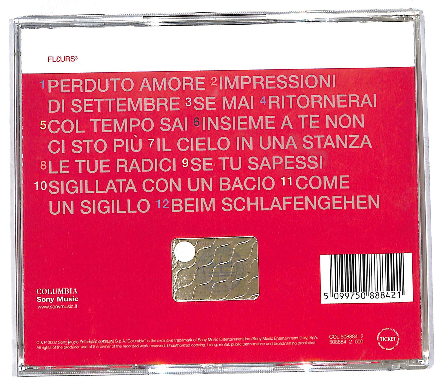 EBOND Franco Battiato - Flεurs³ CD CD111871