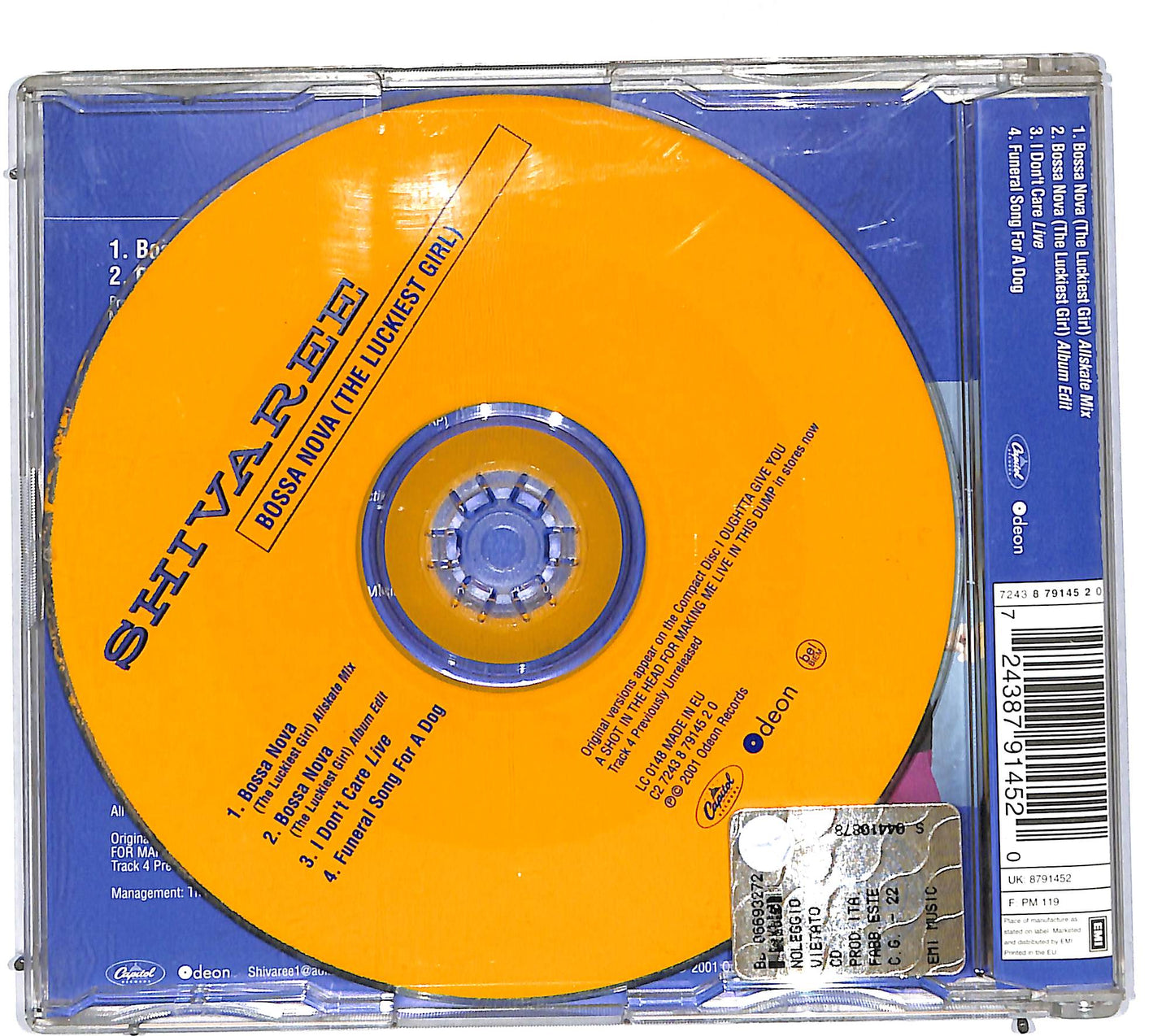 EBOND Shivaree - Bossa Nova (The Luckiest Girl) CD CD111909