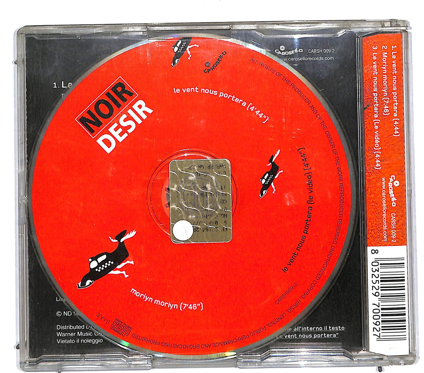 EBOND Noir Desir - Le Vent Nous Portera CD CD111914