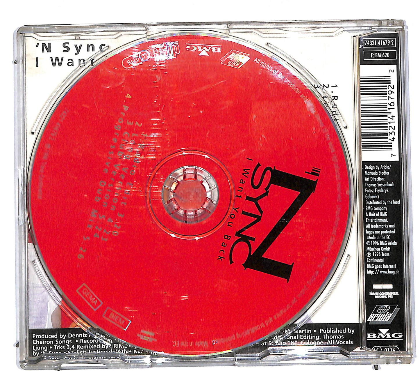 EBOND 'N Sync - I Want You Back CD CD111915