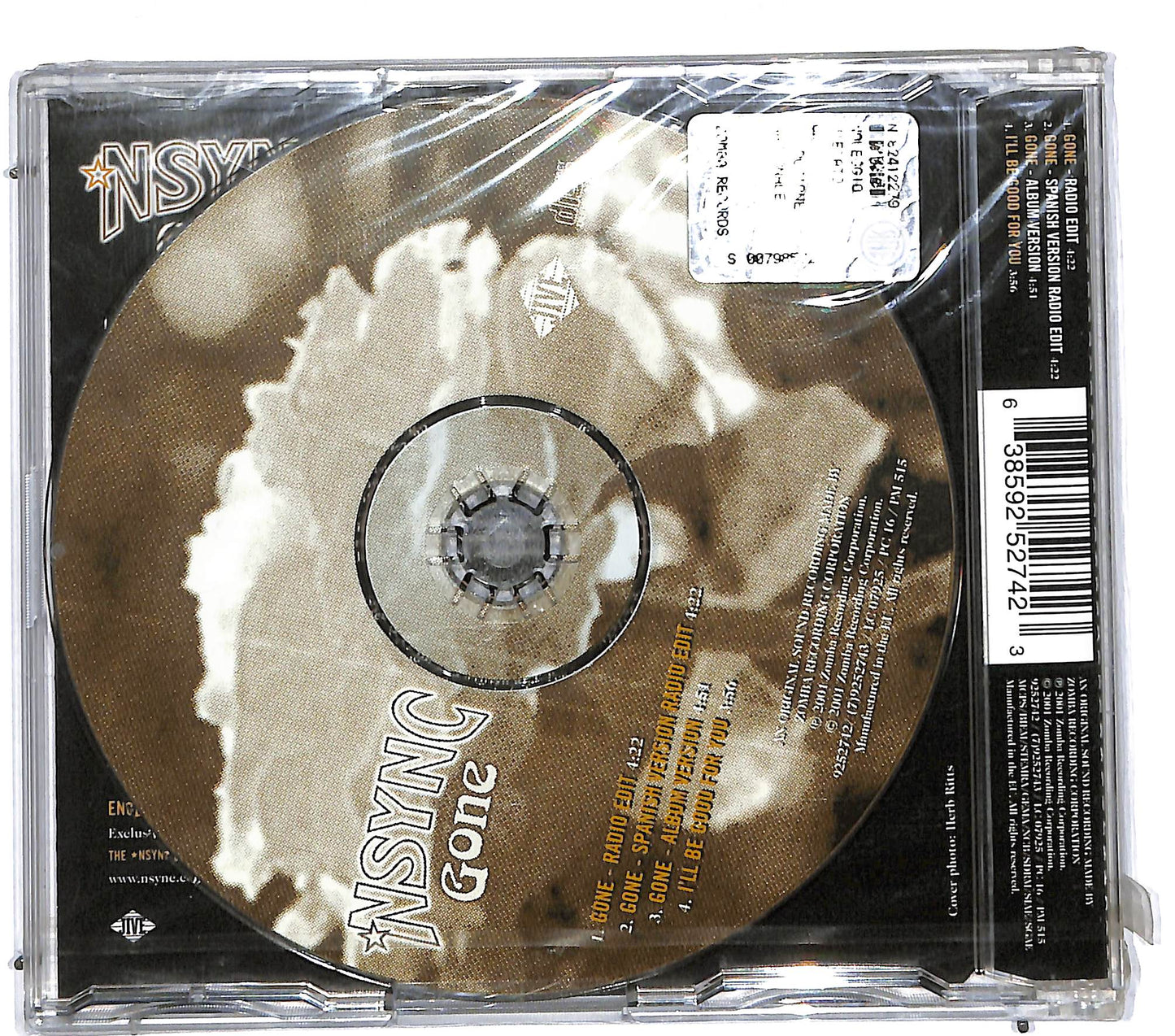 EBOND NSYNC - Gone CD CD111916