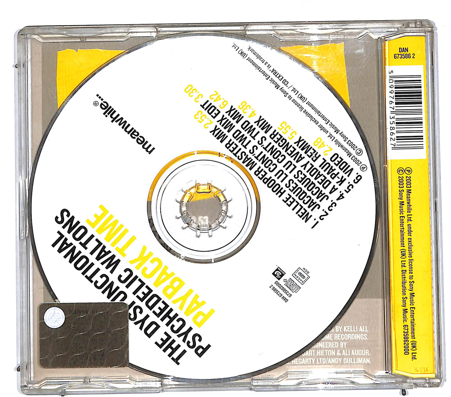 EBOND The Dysfunctional Psychedelic Waltons - Payback Time CD CD111925